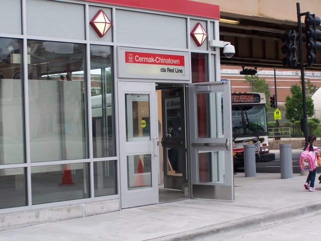 Chicago Red Line Station